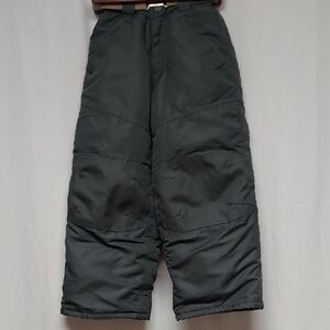 Cherokee Boys Green Snow/Winter Pants With Gold Adjustable Belt Size XS (4/5)